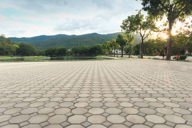 Permeable Paver Driveway in Bethlehem Village, CT